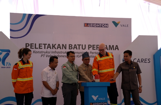 Infrastruktur Penunjang PT Vale IGP Pomalaa Dibangun, Target Tuntas Oktober 2026