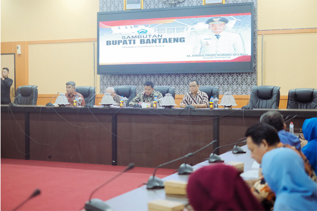 Buka Monitoring Pembangunan Triwulan II, Bupati Bantaeng Minta OPD Berinovasi dan Kreatif