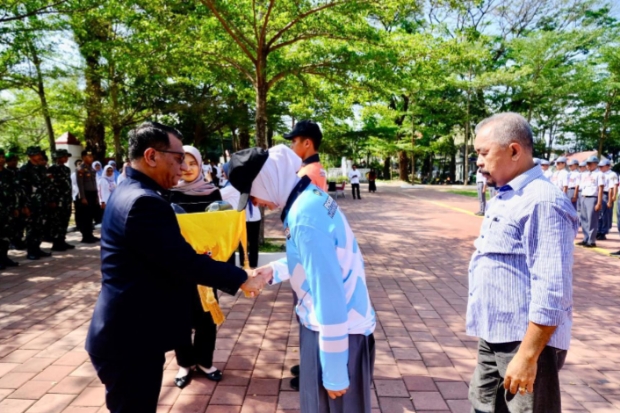 Dibuka Sekda Gowa, 70 Siswa Mulai Jalani Latihan Paskibraka
