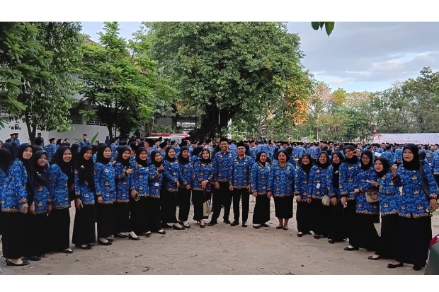 Serahkan SK ke 6.624 PPPK, Gubernur Sulsel Ingatkan Profesionalisme