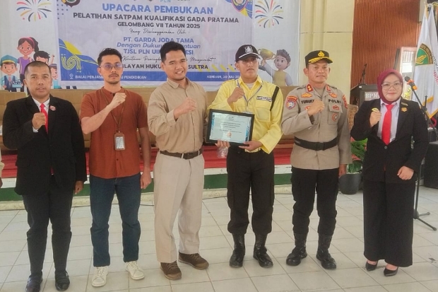 PLN Tingkatkan Kualitas SDM di Konawe Utara Lewat Pelatihan & Sertifikasi Satpam
