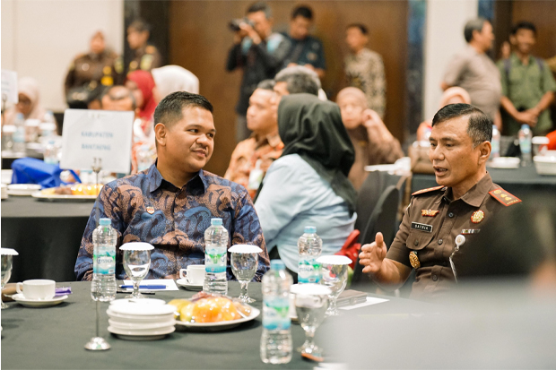 Bupati Bantaeng Hadiri Monitoring Optimalisasi Pelaksaan Jaminan Sosial Ketenagakerjaan