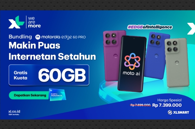 Kolaborasi XL, OPPO, dan Motorola Hadirkan Bundling Smartphone Terbaru