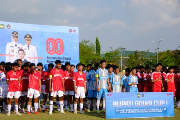 Buka Bupati Gowa Cup I U-20, Husniah: Proses Hadirkan Atlet Andal