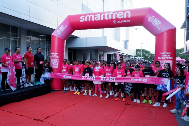 Smartfren Resmi Hadir di Gorontalo, Meriahkan Peluncuran dengan Fun Run 2025