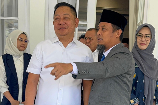 RMS Temui Gubernur Sulsel Andi Sudirman, 5600 Orang Siap Hadiri Rakernas Nasdem