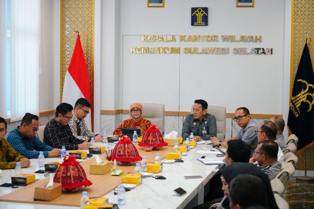 BPK Entry Meeting di Kanwil Kemenkum Sulsel: Soroti Kinerja dan PNBP Layanan AHU