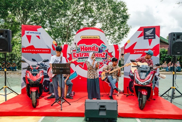 Honda ExtravagenZ Meriahkan SMAN 6 Kendari: Ajang Unjuk Bakat & Kampanye Safety Riding