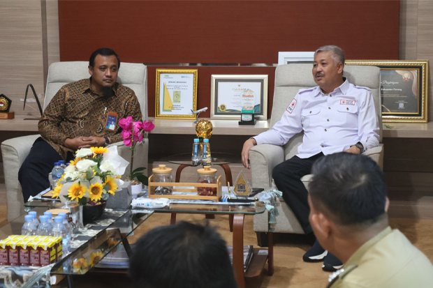 Pemkab Pinrang dan PLN Nusantara Power Bahas Perbaikan Akses Jalan Menuju PLTA Bakaru