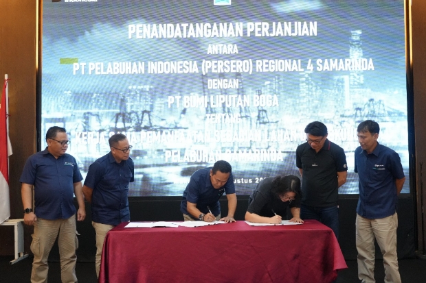 Pelindo Gandeng Bumi Liputan Boga Kelola Lahan Pelabuhan Samarinda