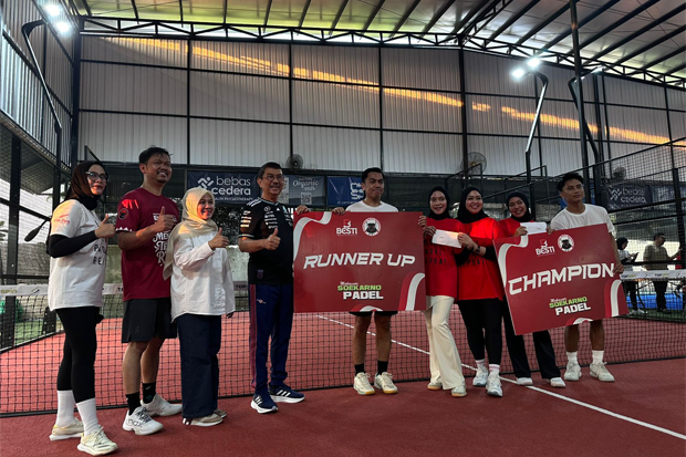 Peringati Bulan Bung Karno, BMI Kota Makassar Gelar Turnamen Padel