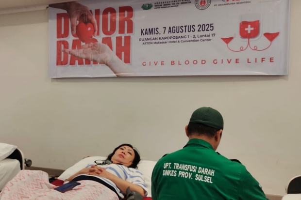 Aston Makassar Kembali Gelar Donor Darah, Sukses Kumpul 115 Kantong