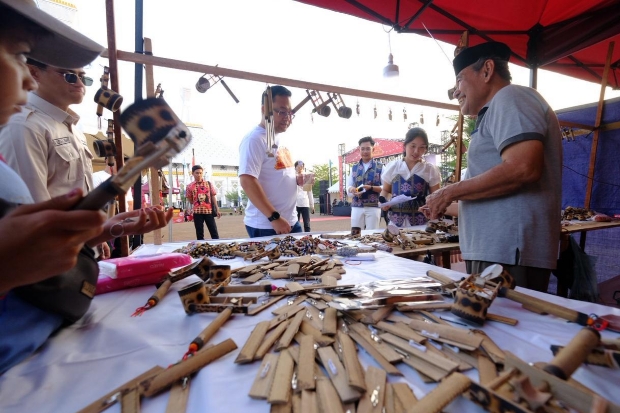 Wabup Gowa Buka Festival Merah Putih, Apresiasi Anak Muda Pelopor Kreativitas