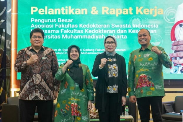 Dekan Kedokteran UMI Dilantik Jadi Ketua AFKSI di Jakarta