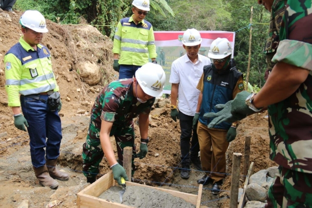 MDA dan Kodim 1403/Palopo Mulai Proyek Air Bersih di Rante Balla