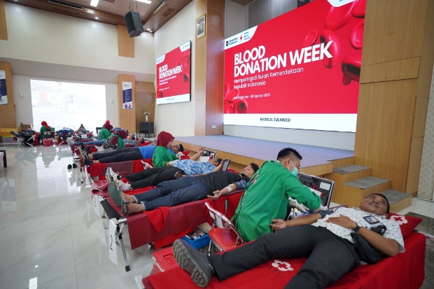 Pertamina Gelar Donor Darah Serentak di Sulawesi, Kumpul Ratusan Kantong