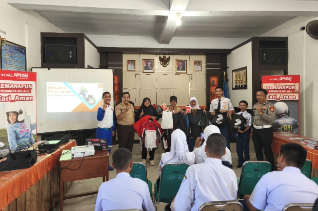 Tekan Kecelakaan, Astra Motor Sulsel Edukasi Pelajar Gowa