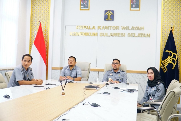 Kemenkum Sulsel Susun Rencana Aksi Percepatan Pelaksanaan Perjanjian Kinerja