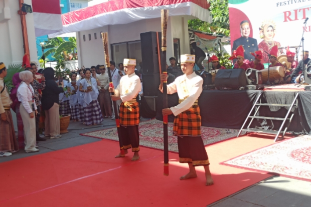 Ritual Budaya Appasili Ri Iringi Peresmian Museum Kota Makassar