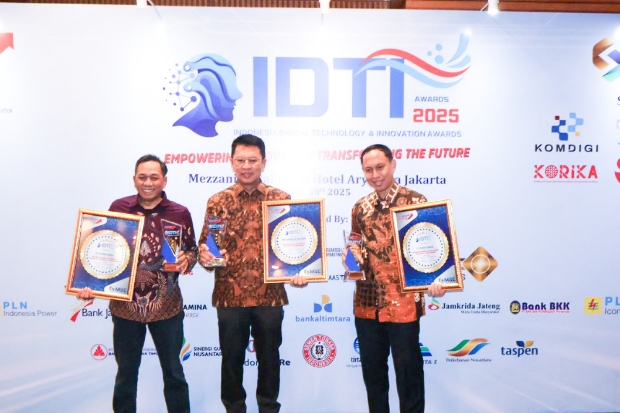 PT Semen Tonasa Borong 3 Penghargaan di Ajang Digital Transformation Awards 2025
