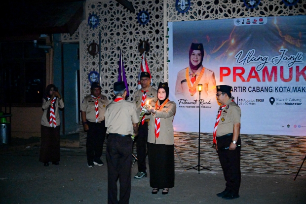 Ulang Janji Pramuka, Fatmawati Rusdi Tegaskan Komitmen dan Nilai Pengabdian