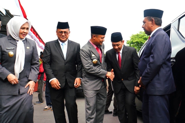Dihadiri Gubernur Sulsel, Andi Basmal Hadiri Penyerahan Remisi WBP di Lapas Makassar