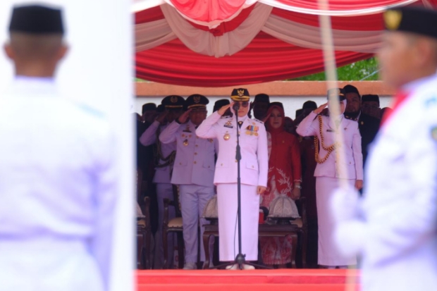 Momentum HUT 80 RI, Bupati Husniah Ajak Bersatu Majukan Daerah