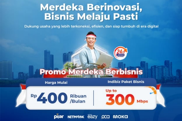 Promo Merdeka Berbisnis: Telkom Tawarkan Paket Indibiz Mulai Rp400 Ribuan