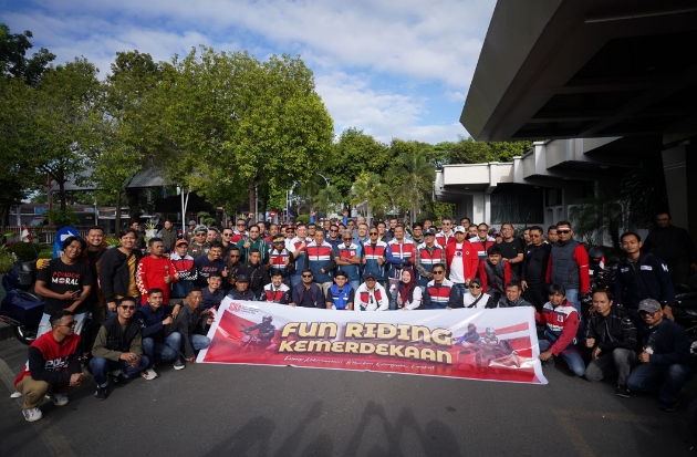 Pertamina Sulawesi Rayakan HUT ke-80 RI dengan Aksi Sosial & Riding