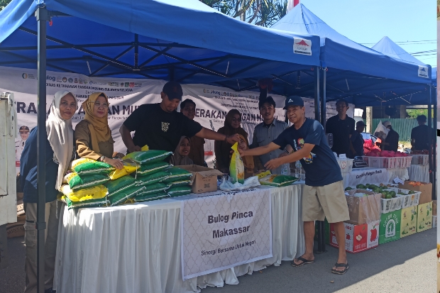 Dinas Ketahanan Pangan Sulsel Hadirkan Sembako Murah di NTI