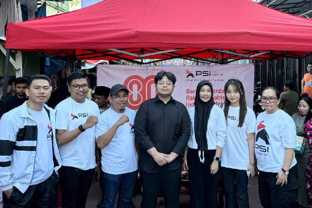 Gandi dan PSI Sulsel Mulai Tancapkan Eksistensi di Masyarakat, Gelar Lomba Tujuh Belasan