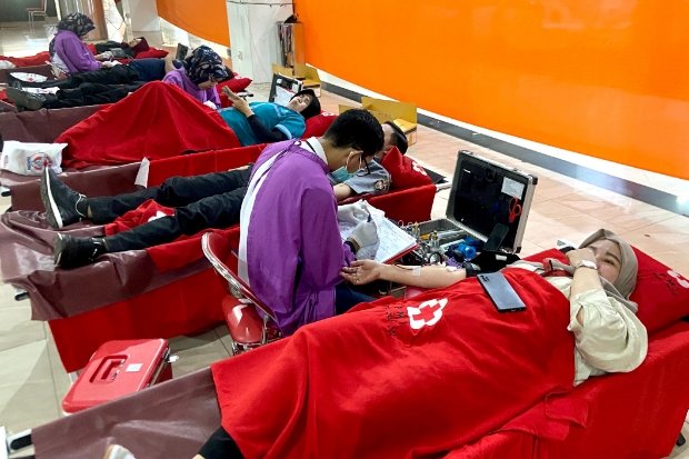 GMTD Gelar Aksi Donor Darah di HUT ke-27, Terkumpul 125 Kantong