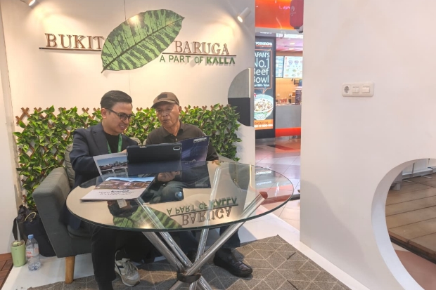 Bukit Baruga Tawarkan Konsep Hunian Hijau di Pameran Kemerdekaan