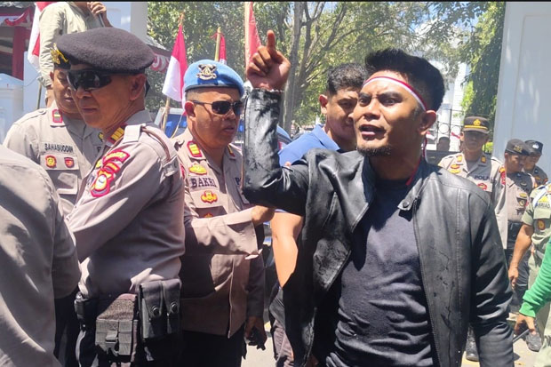 Koalisi Merah Putih Unjuk Rasa Soroti Buruknya Kualitas Irigasi Kelara-Kareloe