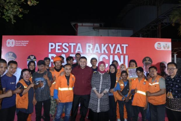 Pesta Rakyat di Rappocini, Walkot Munafri Ingatkan Pentingnya Antisipasi Banjir