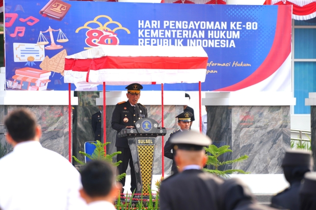 Hari Pengayoman ke-80, Andi Basmal Ajak Jajaran Teladani Semangat Para Pendahulu