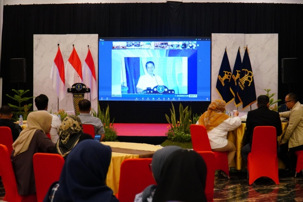 Kemenkum Sulsel Meriahkan Syukuran Hari Pengayoman ke-80 Bersama Jajaran Kemenkum RI