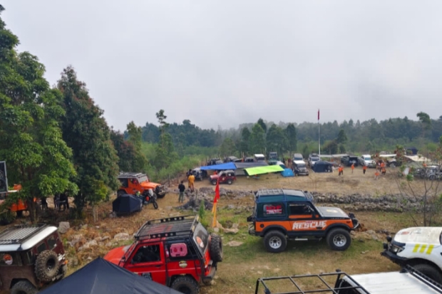 Ratusan Offroader Jajal Kawasan Ekstrem Bontolojong Jeneponto