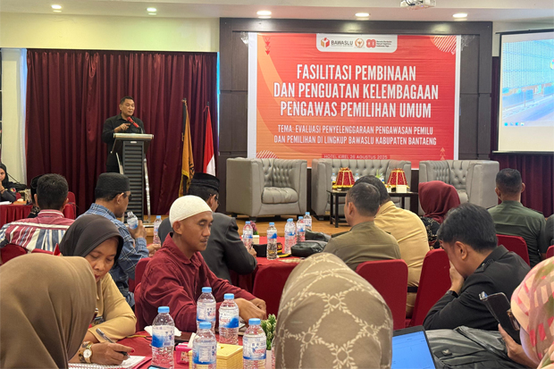 Bawaslu Bantaeng Komitmen Tingkatkan Kapastitas, Perkuat Kelembagaan Pengawas Pemilu