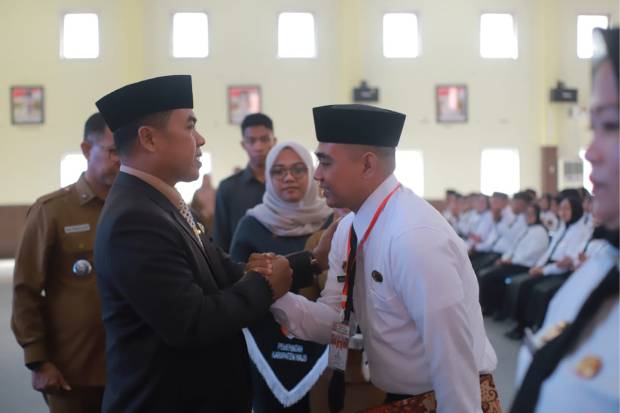 Bupati Andi Rosman Minta 513 PPPK Wajo Bekerja Profesional Dalam Menjalankan Tugas