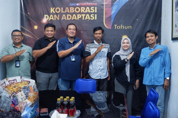 SPJM Kunjungan Silaturahmi ke SINDO Makassar: Bahas Kolaborasi & Capaian Program TJSL Berdampak