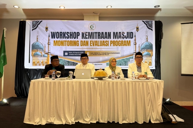 IMMIM Gelar Workshop Kemitraan Masjid untuk Monitoring dan Evaluasi Program