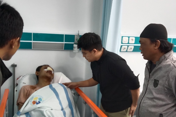 Solidaritas Nyata Hadir Tatkala Musibah Menimpa Mitra Ojek Online
