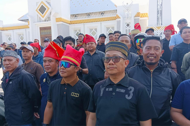 Bukan Massa Tandingan, Masyarakat Pemerhati Adat Budaya Gowa Hadir Kawal Aksi Damai