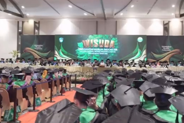 UMI Wisuda 4.022 Mahasiswa Empat Hari Berturut-turut
