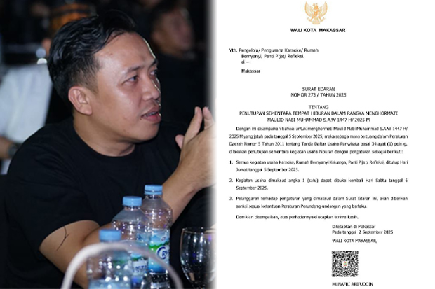 Patuhi SE Wali Kota, APIH Makassar Imbau Tutup THM saat Maulid Nabi