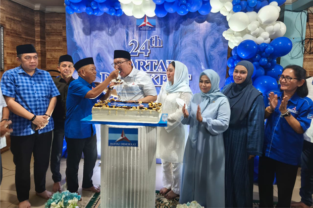 HUT ke-24 Partai, Demokrat Sulsel Jadikan Momentum Instropeksi dan Refleksi