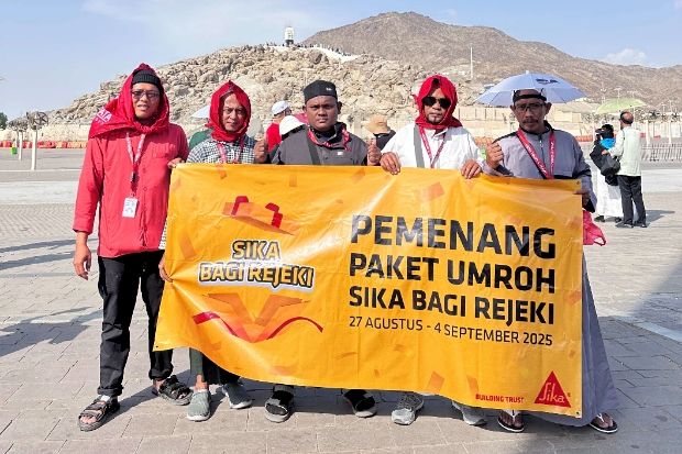 Program Sika Bagi Rezeki: Tukang hingga Kontraktor Menang Hadiah Umrah