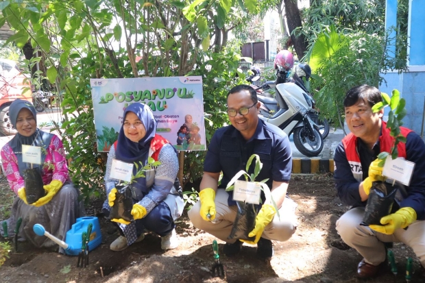 Pertamina Hadirkan Posyandu Hijau hingga Pelatihan Kesehatan di Makassar