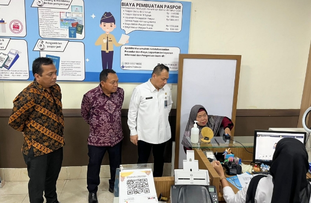 Kunjungan Kerja, Kakanwil Imigrasi Sulbar Apresiasi Kinerja Kanim Polewali Mandar